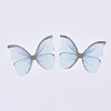 Two Tone Polyester Fabric Wings Crafts Decoration X-FIND-S322-012C-01-2