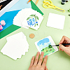 50Pcs Paper Greeting Cards AJEW-WH0752-314A-3