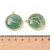 Constellation Natural Green Strawberry Quartz Pendants G-A300-A-3