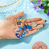 Star Resin & Shell Keychains KEYC-TAC00087-01U-5