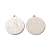 Non-Tarnish 304 Stainless Steel Pendants LS-STAS-A074-03J-P-1