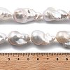 Natural Nucleated Pearl Beads Strands PEAR-B004-15L-03A-4