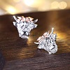 Alloy Stud Earrings FS-WG2CFEC-01-3