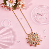 4 Styles Brass Pin to Pendant Converter FIND-DR0002-36A-4
