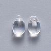 Transparent Spray Painted Glass Charms LS-GLAA-R211-03-D07-2