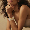 3Pcs Resin Bangles Set for Women BJEW-WH0011-117-5