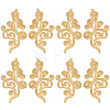5Pairs Embroidery Thread Clothing Patches PATC-GF0001-97C-1