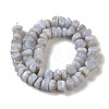 Natural Blue Lace Agate Beads Strands G-NH0017-B05-03-3