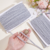 2Bags Polyester Lace Trim OCOR-ME0001-84A-3