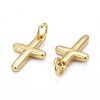 Brass Pendants KK-Z008-15G-2
