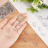 100Pcs 304 Stainless Steel Leverback Earring Findings STAS-BBC0001-55P-3