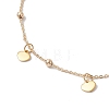 Brass Cable Chain Anklets AJEW-AN00601-03-3