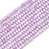 Electroplate Rondelle Glass Beads Strands GL-T021-2x2.5mm-17-21-1