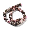 Natural Rhodonite Beads Strands G-D091-A06-3