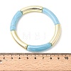 Plating Resin Beads Stretch Bracelets for Women BJEW-P374-01G-5