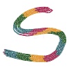 Cubic Zirconia Beads Strands ZIRC-P125-2x3mm-34-1