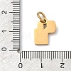304 Stainless Steel Enamel Pendants STAS-Z189-09G-01-3