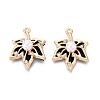 Alloy with ABS Imitation Pearl & Crystal Rhinestone & Acrylic Pendants PALLOY-Q466-04G-06-1