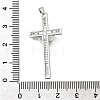 Brass Micro Pave Cubic Zirconia Pendants KK-P336-33P-3