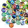 70Pcs Flatback Glass Cabochons for DIY Projects GGLA-SZ0001-33C-1