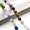 Natural & Synthetic Mixed Gemstone Beads Strands G-B106-A30-01-2