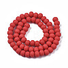 Handmade Polymer Clay Beads Strands CLAY-N008-053-08-2