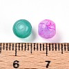 Baking Paint Imiation Jade Glass Beads X1-DGLA-S115-6mm-MY-4