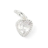 Brass Micro Pave Cubic Zirconia Pendants LS-KK-H204-01S-05-1