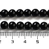 Natural Obsidian Bead Strands X-G-R173-6mm-02-3