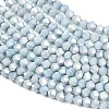 Electroplate Bicone Glass Beads Strands GL-T021-2.5x3mm-16-16-3