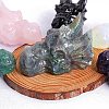 Natural Labradorite Carved Dragon Head Figurines PW-WGCF919-02-2