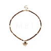 Natural Tiger Eye Beaded Necklaces NJEW-JN04226-04-1