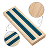 2-Slot Wood Ring Displays RDIS-WH0002-18B-3