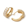 Brass Hoop Earrings EJEW-L271-15KCG-07-2