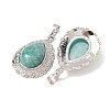 Natural Amazonite Pendants GG-CBA0251-08A-P-2