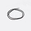 Natural Black Spinel Beads Strands G-E351-01A-3