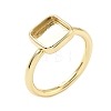 Brass Ring Components KK-G547-02G-1