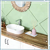 Rectangle Marble Print Porcelain Jewelry Trays DJEW-JOY0001-02-4