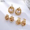 3 Pairs Retro Alloy Stud Earrings FS-WG5E7DF-01-4
