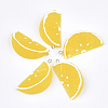 Resin Pendants RESI-T028-56C-1