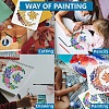 MAYJOYDIY US 1Pc PET Hollow Out Drawing Painting Stencils DIY-MA0005-20A-01-6