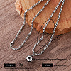 304 Stainless Steel Enamel Sports Pendant Necklaces for Men DC6547-1-1