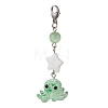 4Pcs Handmade Lampwork Octopus Pendant Decorations HJEW-TA00430-4