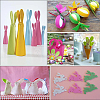 4Sets 3 Colors Non Woven Fabric DIY-CP0012-12A-4