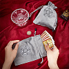 CREATCABIN 2Pcs Star Pattern Tarot Card Storage Bag TP-CN0001-08A-3