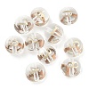 10Pcs Transparency Glass Beads GLAA-Q001-01A-2