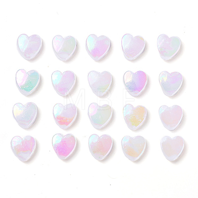 100Pcs Eco-Friendly Transparent Acrylic Beads TACR-YW0001-07H-1