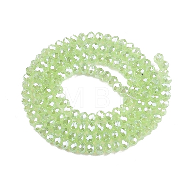 Electroplate Glass Beads Strands EGLA-A044-J2mm-A08-1