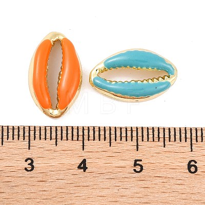 Alloy Enamel Beads PALLOY-T065-25-1