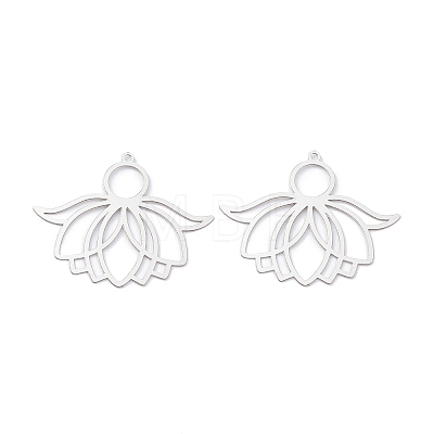 Non-Tarnish 201 Stainless Steel Pendants X-STAS-B038-06P-1